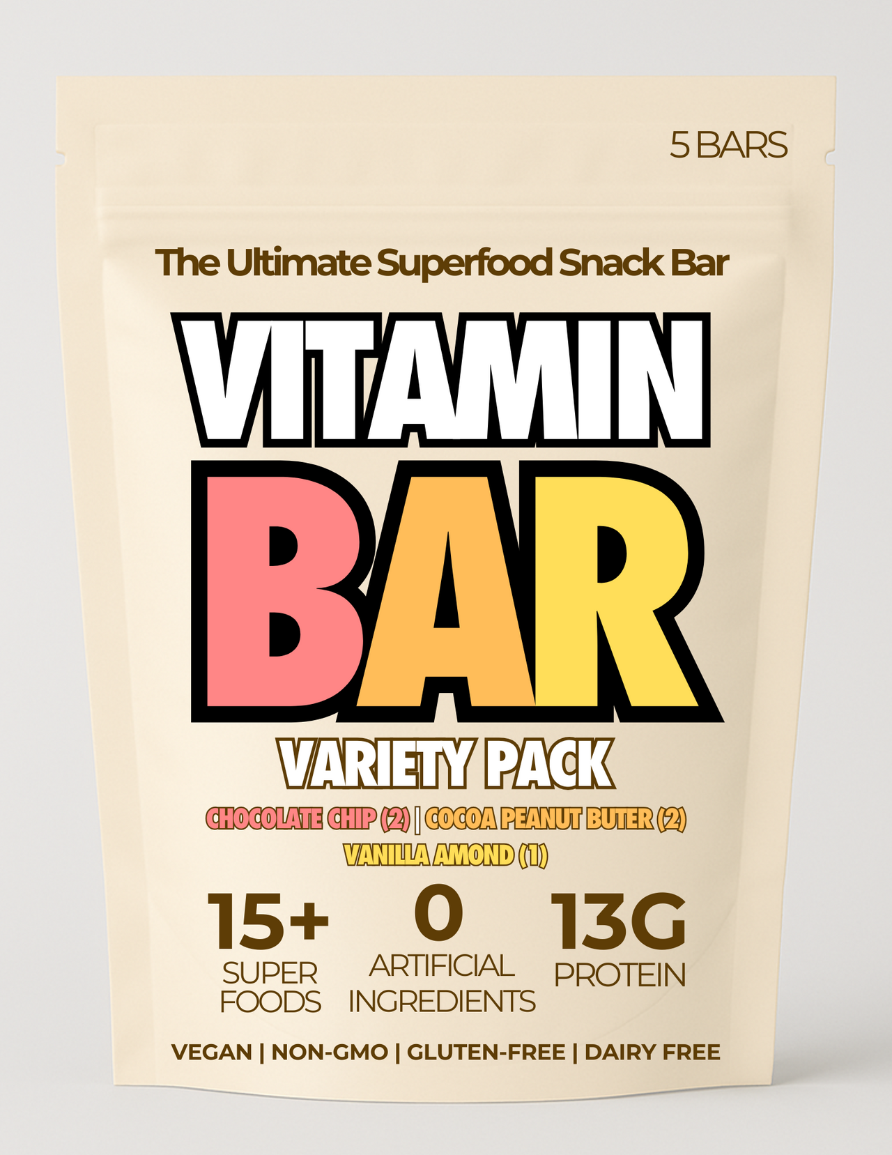 Variety Pack 5 Bars