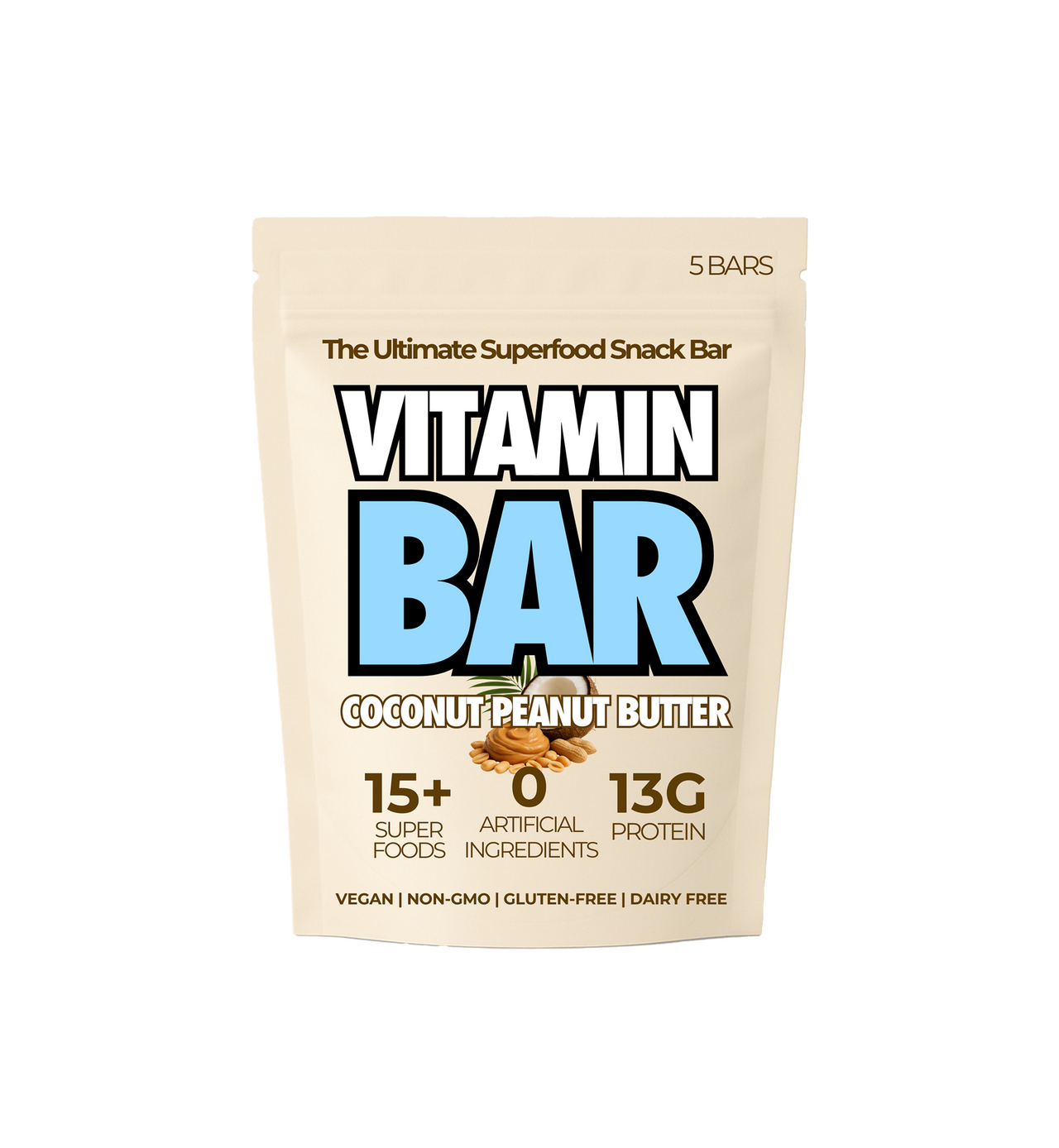 Coconut Peanut Butter 5 Bars