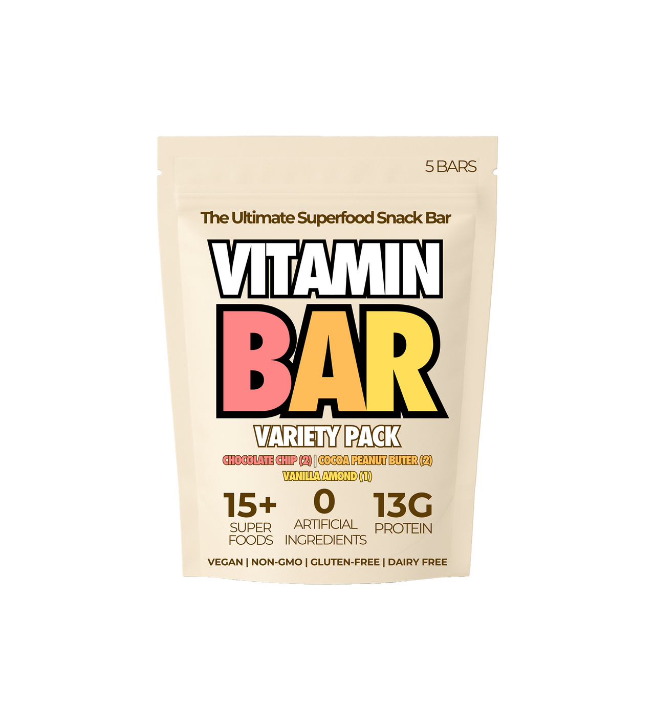 Variety Pack 5 Bars